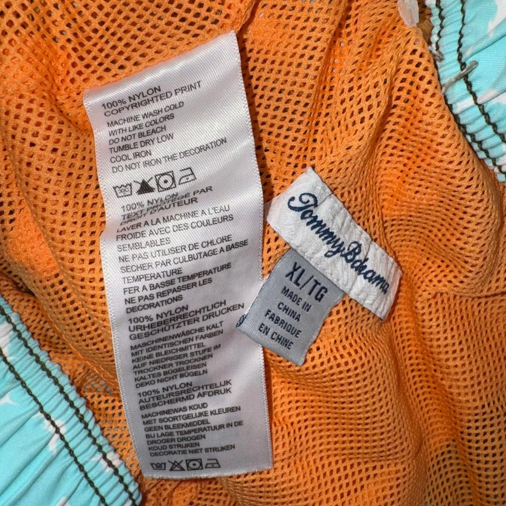 Tommy Bahama Naples Viejo Voyage Swim Trunks Mens Floral Green Blue XL NEW
